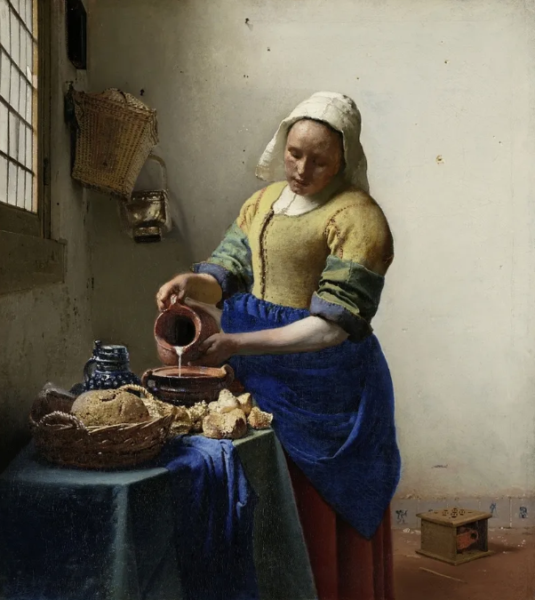 约翰内斯·维米尔 (Johannes Vermeer) 戴珍珠耳环的少女等